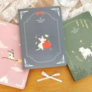 [문구/오피스] 캐릭터 다이어리 날짜형 1P 일기장개인 플래너 감성 기록장