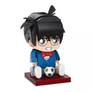 명탐정코난 블록 -K20701난피규어블럭 피어 만들기 캐릭터 조립 축구공조립