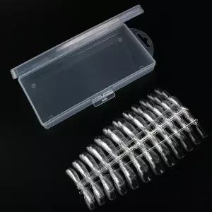 투명 네일팁 아몬드 240개입