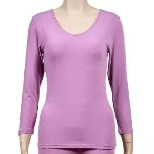 (피엔알)면 기모 베이직 스타일 여성 내의 상의