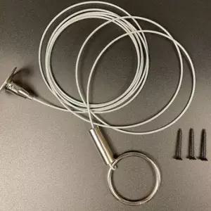 [생활] 의류 링형 와이어 정리 옷걸이 정돈용 천장 걸이