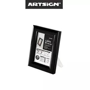 테이블 스탠트 액자 안내판 그림 사진 프레임 검정 3R 웨딩 미니