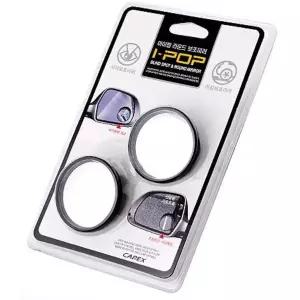 사각지대 방지 회전 보조미러 원형 2개 주차 외제차