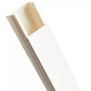 전선 몰딩 사각 중형 선정리 쫄대 23mm 1M 2P 백색 랜선 인테리어 커버