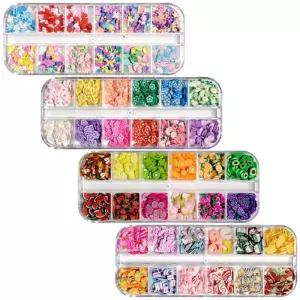 실속 토핑 파츠 세트 20개 디자인 슬라임 비즈 레진아트 아트