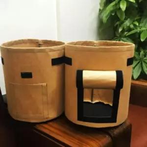 고구마 감자 키우기 부직포 화분 2p 뿌리 야채백 심플한 커버 가정용 식물기르기 가벼운 그로우 튼튼한 분