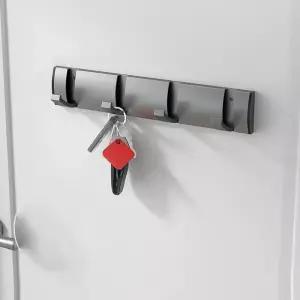 접이식 벽옷걸이 도어행거 현관 공간활용 4단 모자 가방 소품 후크 도어훅 고리 우산 문걸이 인테리어 거실