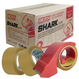BLEX BL-L50 샤크 OPP 박스테이프 24개입 1박스 미색포장용품 안전 택배