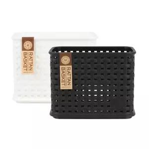 마이 스타일 직사각 바스켓-2호 5p(15x10xH11.5cm)소품정리 플라스틱통 인테리어 보관함 공간활용 수납도구