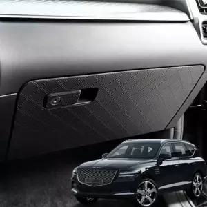 [RIZPICK]TBZ 가죽 글로브박스커버 제네시스 GV80 스크래치방지몰딩