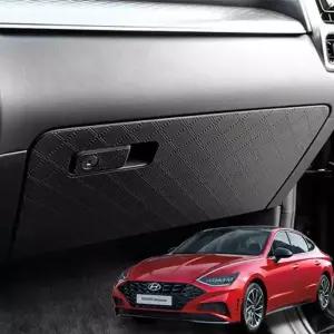 [RIZPICK]TBZ 가죽 글로브박스커버 소나타DN8 스크래치방지몰딩