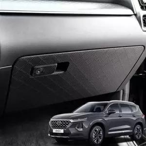 [RIZPICK]TBZ 가죽 글로브박스커버 싼타페TM 스크래치방지몰딩