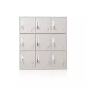 철제 캐비넷 락커 9문 수납장 사무용 캐비닛