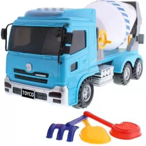 리얼액션 중장비 레미콘 사운드 후릭 자동차 라이트모래놀이장난감 어린이 장난감 트럭