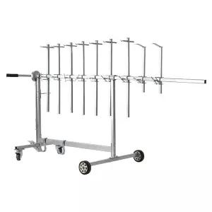 차량 도장 거치대 작업대 스탠드 자동차 범퍼 카센타 건조대