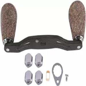 쿠잉테크 3.74인치 미끼 캐스터 핸들 휠베이스 95mm 낚시 릴 대부분의 일반적인 유형의 와이어 휠에