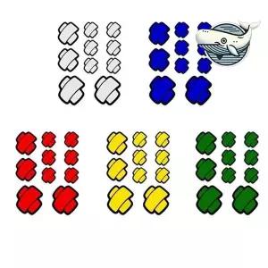 [RIZPICK]자동차 외관 보호 스티커 반사 효과 튜닝 데칼 라인스티커