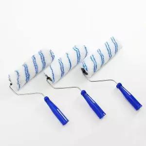 [RIZPICK]페인트롤러 3p 22cm 블루 그립감 셀프 도장 일체형