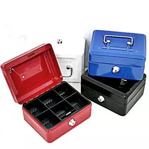 시크릿 철재금고 중 개인 소형 비상금스틸금고 안전 열쇠 키금고 사각 미니 가정용