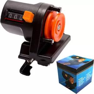 스풀링 및 트롤링을 위한 낚싯줄 카운터 0-999M 스풀러 읽기 쉬운 디스플레이가 있는 휴대용 깊이 게이지