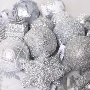 (도토로) 장식볼 랜덤박스 트리 오너먼트 10p세트(실버)꾸미기 트리품 크리스마스 크리스마스품 데코 용품