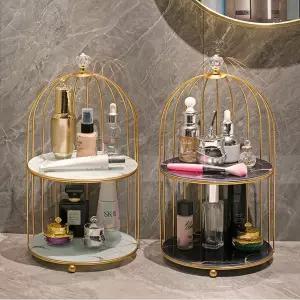 오픈형 럭셔리 화장품정리함 향수진열대 보관함인테리어화장대 소품 메이크업 메이크업대 정리대 선반 브러