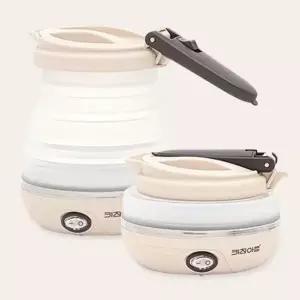 키친아트 포터블 여행용 폴딩포트 600ml 전기주전자