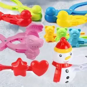 제조기 동물 눈집게 스노우볼메이커 소형 대형 색상랜덤