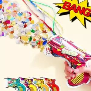 생일 꽃가루 폭죽 10p 컨페티 총 파티용품 결혼식 졸폭죽 콘페티 신년 웨딩촬영소품 축포 브라이덜샤워 종