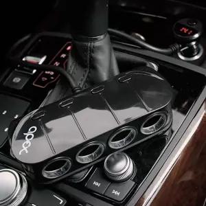 자동차 스위치 USB 4구소켓 배터리 전압감지 충전 연장 시거잭 차량용 시거