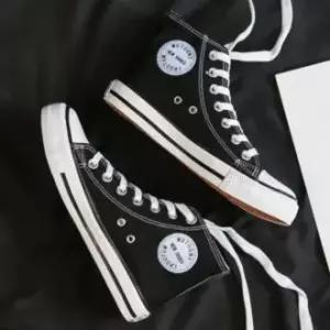 남자 운동화 발목 단화 스니커즈 캐주얼 하이탑 캔버스화