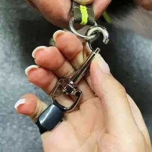 [반려] 강아지 리드줄 강아지리드줄 산책 핑크 자동 5m