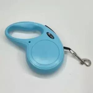 [반려] 산책 자동 산책줄 블루 리드줄 강아지 5m