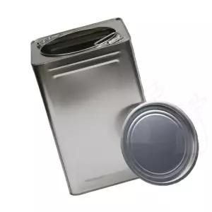 페인트 빈통 18L 철캔 조색 보관 희석 공깡 캠핑화로대 덜어쓰는 깡통 공캔 사이