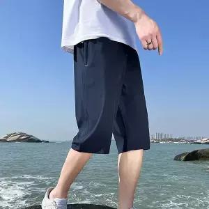 [하프클럽/]남성 쿨링 아이스 밴딩 5부 바지 ON-PTH-QWFN1045