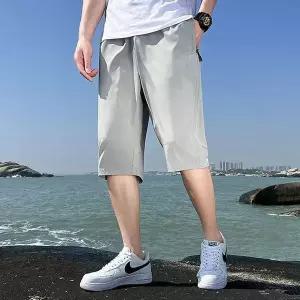 [하프클럽/]남성 밴딩 트레이닝 7부 반바지 ON-PTH-QWFN16YO