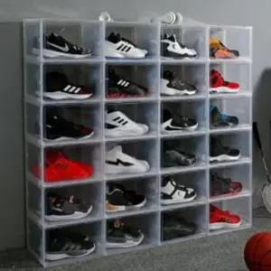[JED] 투명 슈락커 신발정리함 슈케이스 자석도어 신발정리대