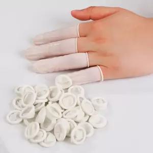 라텍스 손가락 장갑 100g 500g 라텍스 고무 손가락 장갑