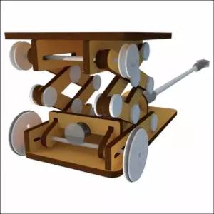 뉴 DIY 공기압 리프트 만들기조립키트 과학실험교재 교육용 DIY교구 학습 만들기