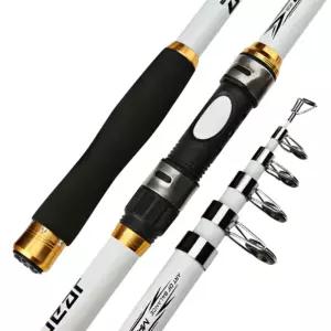 랭크업 입문용 원투낚싯대 2.7m 화이트초보낚시 자용 민물 바다 대세트 대팩