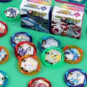 포켓몬 파워 뉴 크리스탈 스핑 딱지 (18개 1세트)