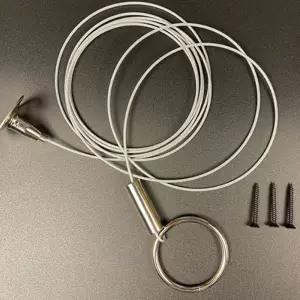 천장 와이어 링 옷걸이 와이어행거 매장디스플레이 형걸이 형옷 철제 매장 디스플레이 의류 가게 인테리어