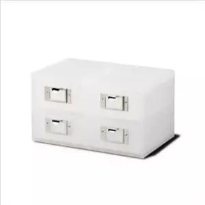 [JED] 서랍형 수납함 다용도 칸막이 아이박스 화이트 서랍식 플라스틱 정리함