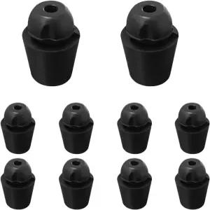 povtii 10 PCS 자동차 도어 오버슬램 범퍼 스토퍼 고무 앞문 충격 흡수 장치 가드 쿠션 8219128010 댐퍼