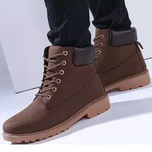 브라운 클래식 방한 워커 부츠남자 워크 패션 스웨이드 데저트 캐주얼 키높이 편한 남성 첼시