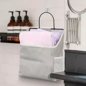 TC 린넨 걸이 보관백 카키