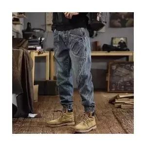 남성 배기핏 청바지 배기팬츠 통통 일자 바지 빅사이즈 긴 MODU1