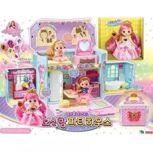 캐릭터 패션 인형 시크릿쥬쥬 보석함 파티하우스