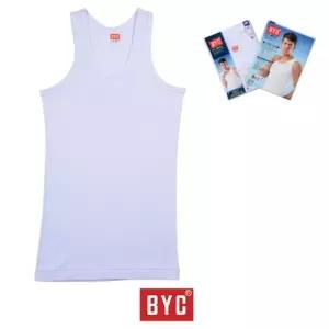 (BYC)면100 남성 빅사이즈 무지 런닝 110사이즈 IRj7+3eVs