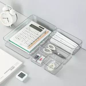 TBZ 칸막이 투명 서랍정리함 아크릴 탕비실 수납함 트레이 S